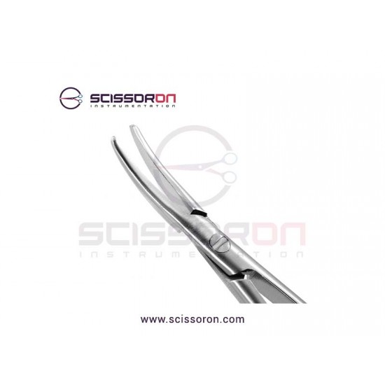 Yasargil Microsurgical Needle Holder Curved Jaws