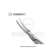 Yasargil Microsurgical Needle Holder Curved Jaws