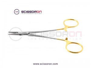 Halsey Needle Holder TC Insert Jaws Halsey Needle Holder TC Insert Jaws