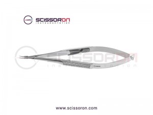 Bechert-Sinskey Needle Holder Curved Jaws