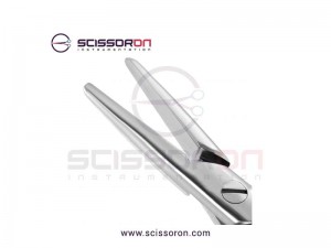 Castroviejo Micro Needle Holder 12mm Smooth Straight Jaws Castroviejo Micro Needle Holder 12mm Smooth Straight Jaws