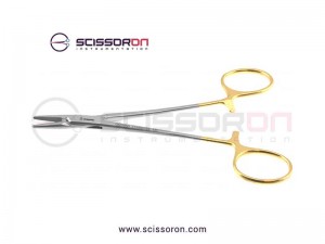 Halsey Needle Holder Smooth TC Insert Jaws Halsey Needle Holder Smooth TC Insert Jaws