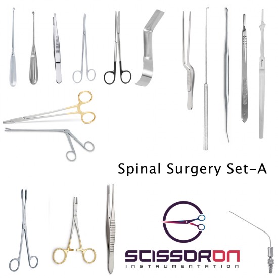 Spinal Surgery Instruments Set - A