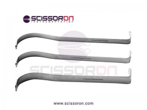 Deaver Retractor Pediatric set of 3 Deaver Retractor Pediatric set of 3