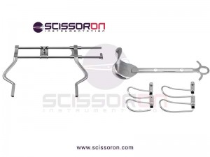 Balfour Abdominal Retractor Complete Set 1 Balfour Abdominal Retractor Complete Set 1