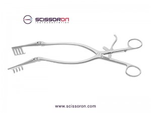 Beckman-Adson Self-Retaining Retractor Blunt Prongs Beckman-Adson Self-Retaining Retractor Blunt Prongs