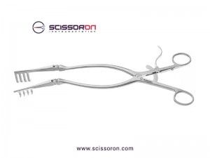 Beckman-Adson Self-Retaining Retractor Blunt Prongs Beckman-Adson Self-Retaining Retractor Blunt Prongs