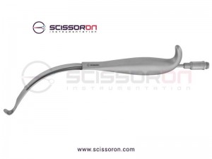 Sigmoid Notch Retractor Fiberoptics Sigmoid Notch Retractor Fiberoptics