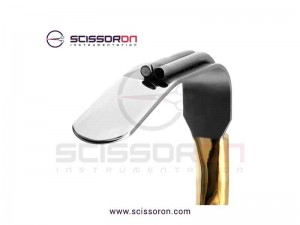 Tebbetts-Style Breast Retractor Smooth Blade End