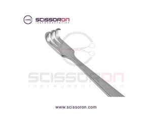 Senn-Miler Retractor Sharp Prongs