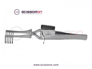Heiss Skin Retractor 5x5 Blunt Prongs Heiss Skin Retractor 5x5 Blunt Prongs