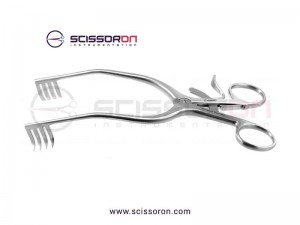 Adson Self-Retaining Cerebellar Retractor Curved Shanks Sharp Ends Adson Self-Retaining Cerebellar Retractor Curved Shanks Sharp Ends