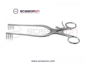Adson Self-Retaining Cerebellar Retractor Straight Shanks Sharp Ends Adson Self-Retaining Cerebellar Retractor Straight Shanks Sharp Ends