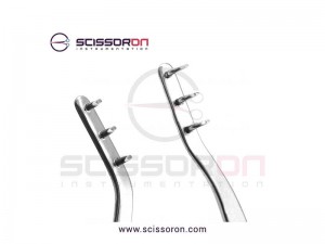 Stevenson Lacrimal Sac Self retaining Retractor Prongs Blade Stevenson Lacrimal Sac Self retaining Retractor Prongs Blade