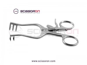 Weitlaner Self-Retaining Retractor 2×3 Sharp Prongs Weitlaner Self-Retaining Retractor 2×3 Sharp Prongs