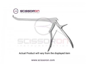 Foraminotomy Punch 18cm Shaft Downward Curved