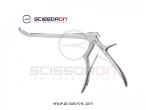 Foraminotomy Punch 18cm Shaft Upward Curved