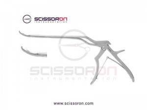 Foraminotomy Bayonet Rongeur Shaft 18cm 40 Upward