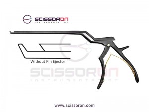 Kerrison Rongeur Bayonet Nero 12cm Shaft 40 Upward