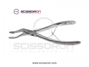 Jansen Bone Rongeur Bayonet Shape Jaws