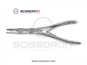 Ruskin-Mini Bone Rongeur Straight Jaws