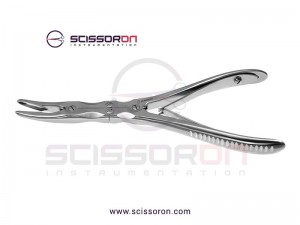 Ruskin-Mini Bone Rongeur Curved Jaws