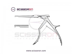 Spurling Kerrison Laminectomy Punch 20cm Shaft 90 Downward