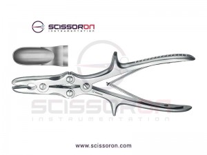 Stille-Luer Bone Rongeur Straight Jaws