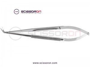 Rhoton-Type Microvascular Scissor Angled Right Blades
