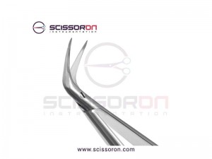 Rhoton-Type Microvascular Scissor Angled Right Blades