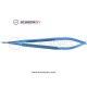 Rhoton-Type Microvascular Scissor Straight Blades Titanium