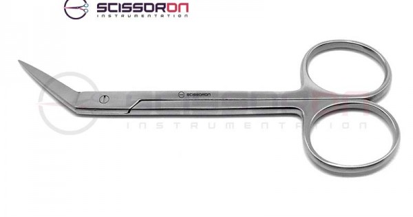 Kelly Fistula Scissor Angled Blades