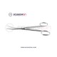 Brown Dissecting Scissor Curved Blades