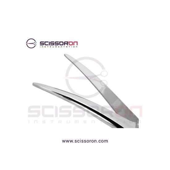 Brown Dissecting Scissor Curved Blades