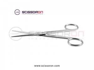 Brown Dissecting Heavy Shanks Scissor Straight Blades Brown Dissecting Heavy Shanks Scissor Straight Blades