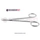 Knapp Dissecting Scissor Blunt Curved Blades