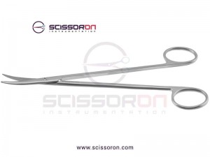 DeBakey Endarterectomy Scissor Slightly Curved