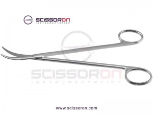 DeBakey Endarterectomy Scissor Fully Curved