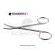 Strabismus Scissor Curved Blades