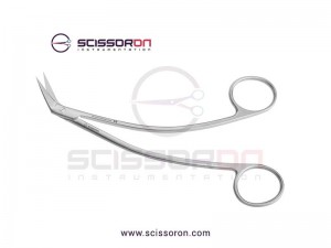 Favaloro Vascular Scissor 55D Angled Blades Favaloro Vascular Scissor 55D Angled Blades