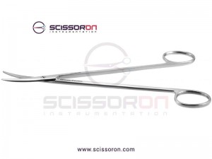 Lincoln Vascular Scissor Curved Blades