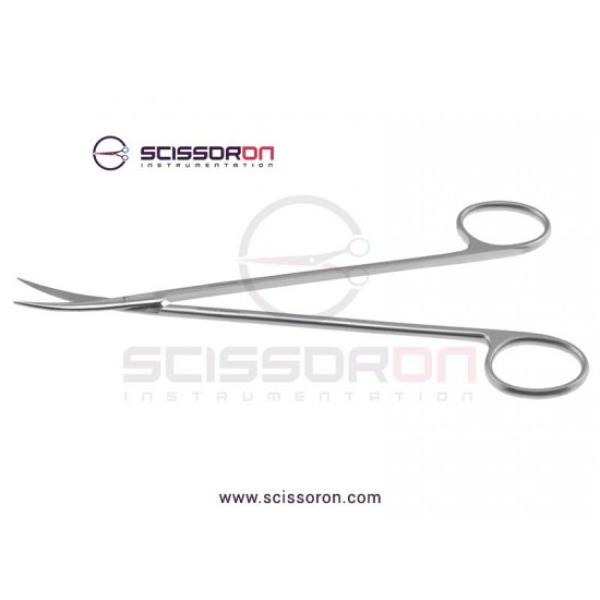 DeMartel Vascular Scissor Curved Blades
