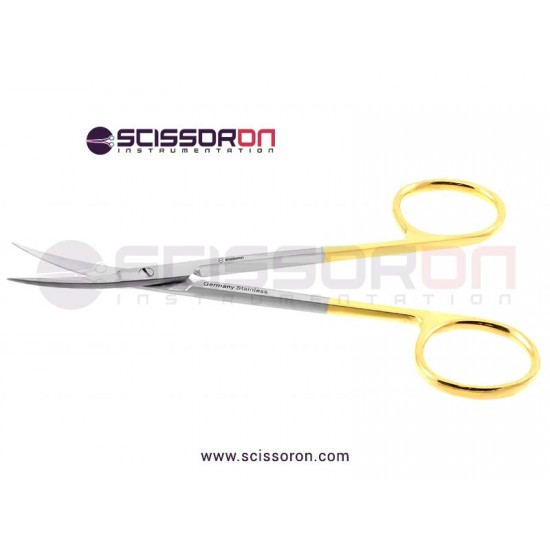 Iris Scissor TC Curved Blades