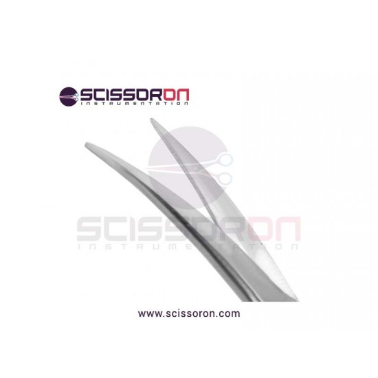 Iris Scissor TC Curved Blades
