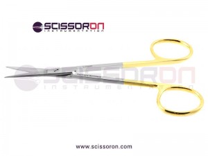 Iris Scissor TC Straight Blades Iris Scissor TC Straight Blades