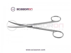 Mayo-Lexer Scissor Curved Blades