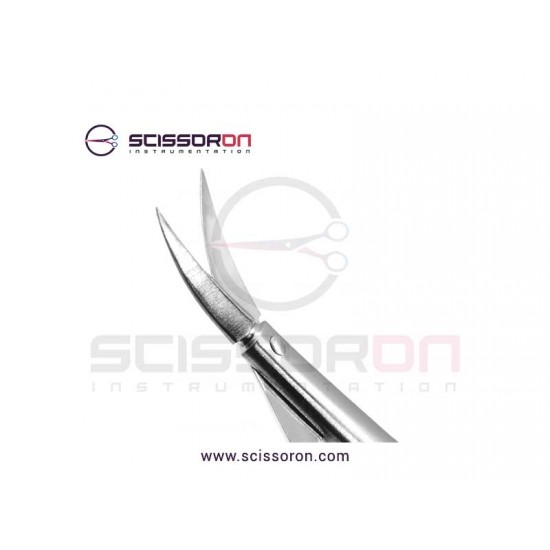 Clayman-Vannas Scissor 7mm Curved Blades