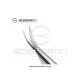 Clayman-Vannas Scissor 7mm Curved Blades
