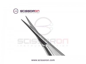 Rhoton-Type Microvascular Scissor Straight Blades