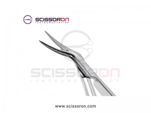 Rhoton-Type Microvascular Scissor Angled Left Blades